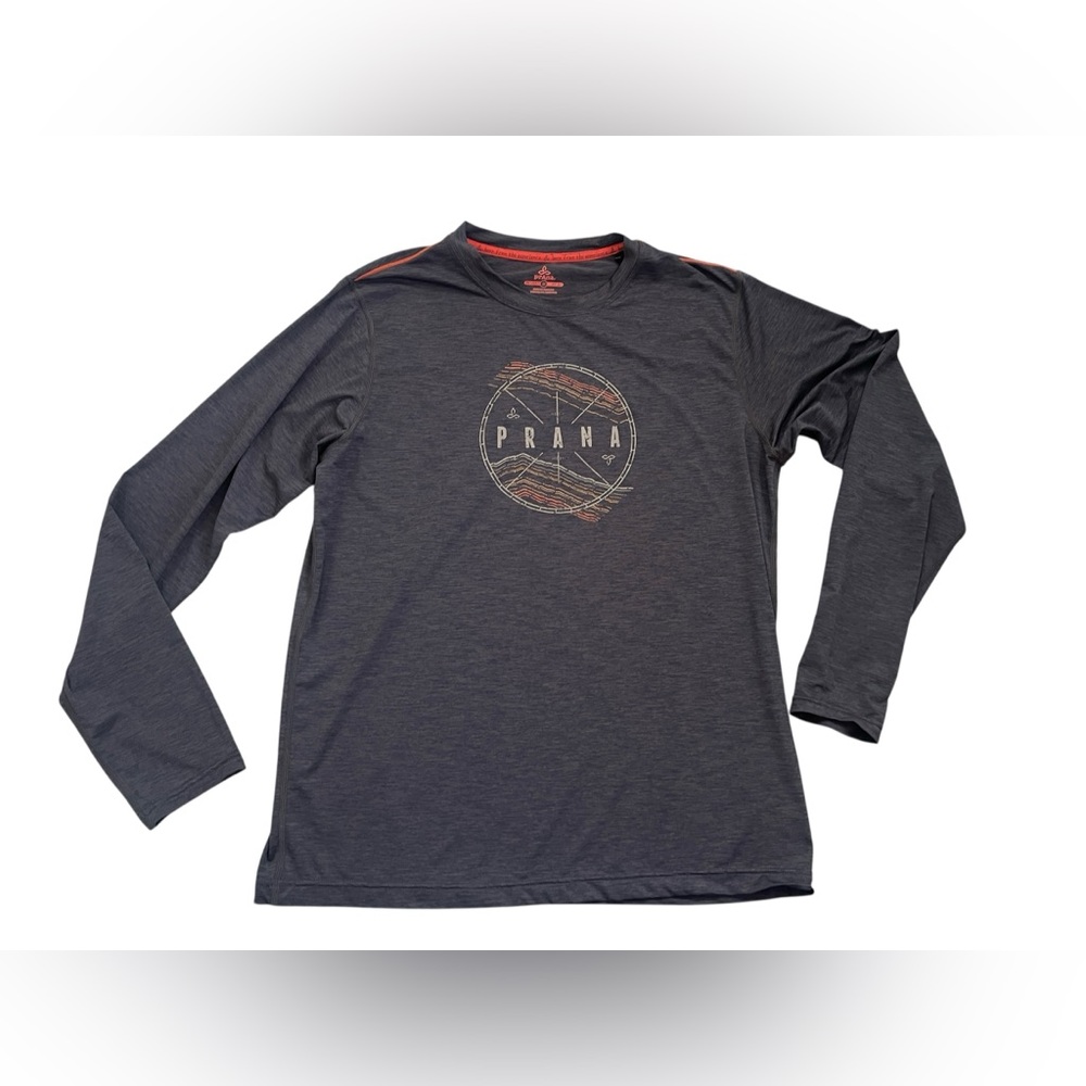 PrAna Gray Long Sleeve Sun Shirt